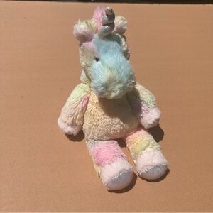 Colorful Plush Unicorn Toy